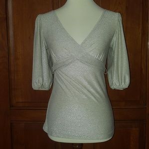 Anthropologie-Only Hearts Wrap Style Top